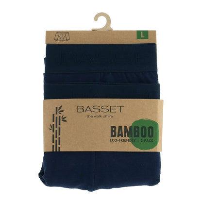 Bamboo Boxershort 2p Basset 31050 4990 marine