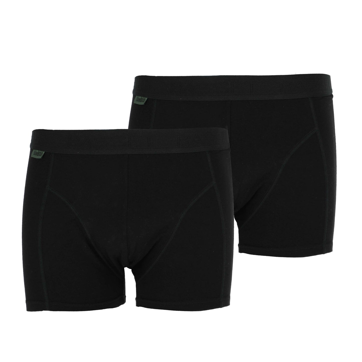 Bamboo Boxershort 2p Basset 31050 6990 black