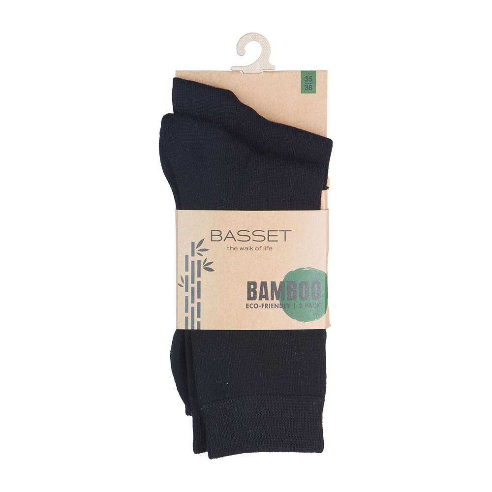 Bamboo sock 2p. Basset 31020