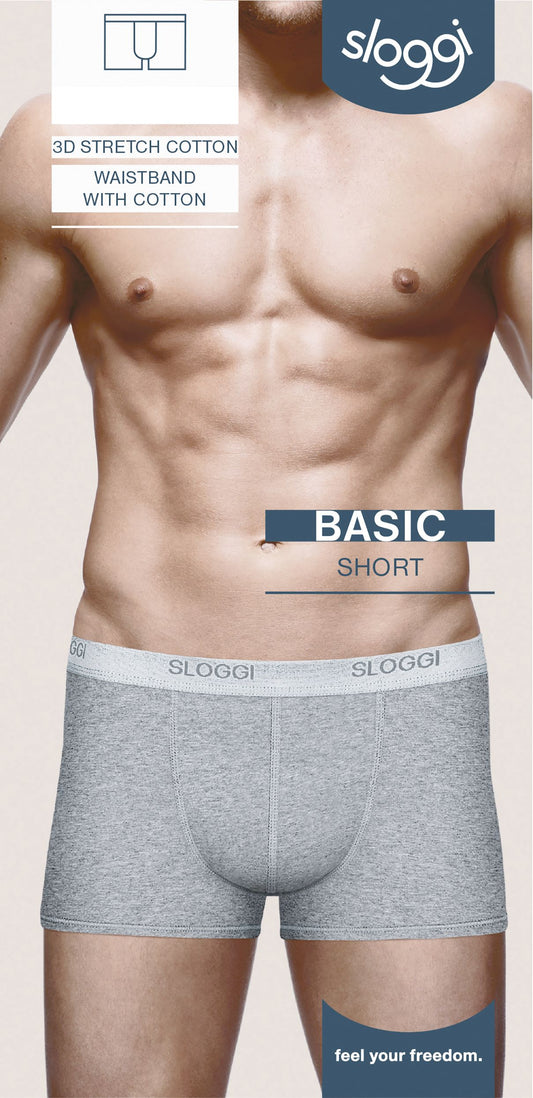 Basic Short SFM 10004753 0034 grey melange