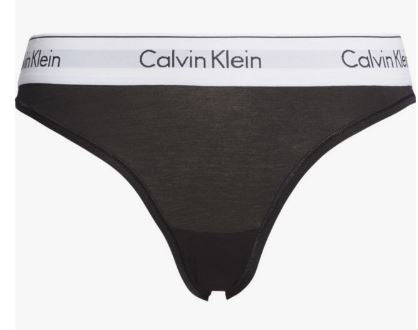 CK Bikini slip 0000F3787E 001 black/white WB