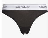 CK Bikini slip 0000F3787E 001 black/white WB