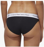CK Bikini slip 0000F3787E 001 black/white WB